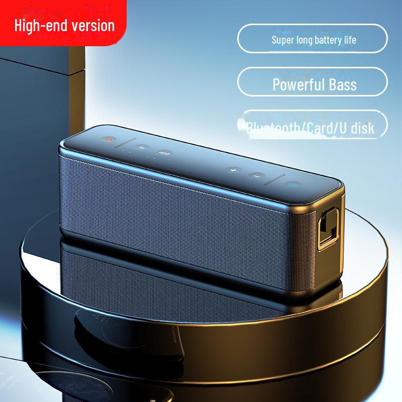 

Shanshui Portable Bluetooth Outdoor Speaker with Subwoofer for Dance, Car, and Home A7 Pro чёрный