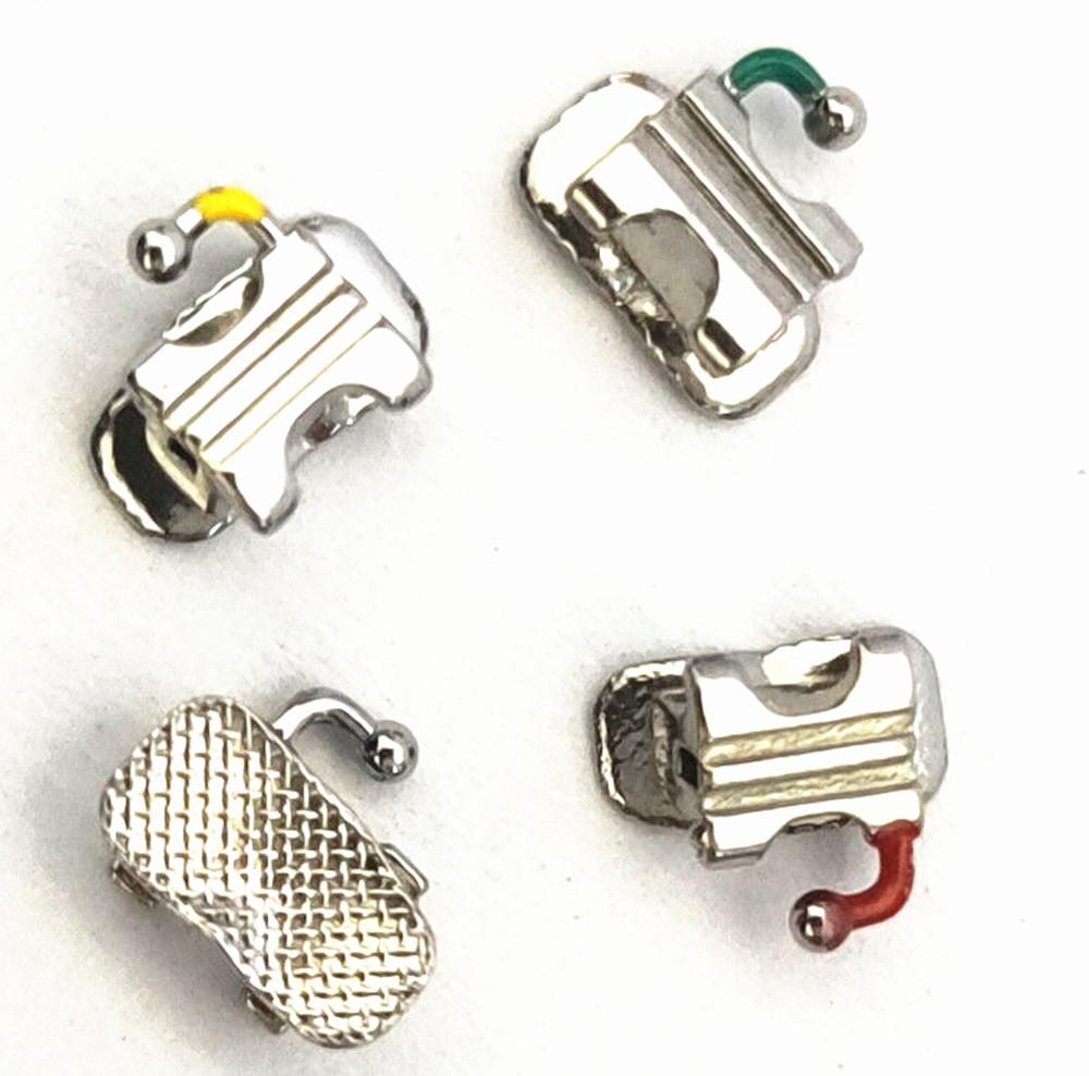 Ny dental ortodontisk buckal tub Single Sgl Tube 1st molar MBT 0,022 Convertible Conv Type Mesh Base Tandläkare Ortho Materials
