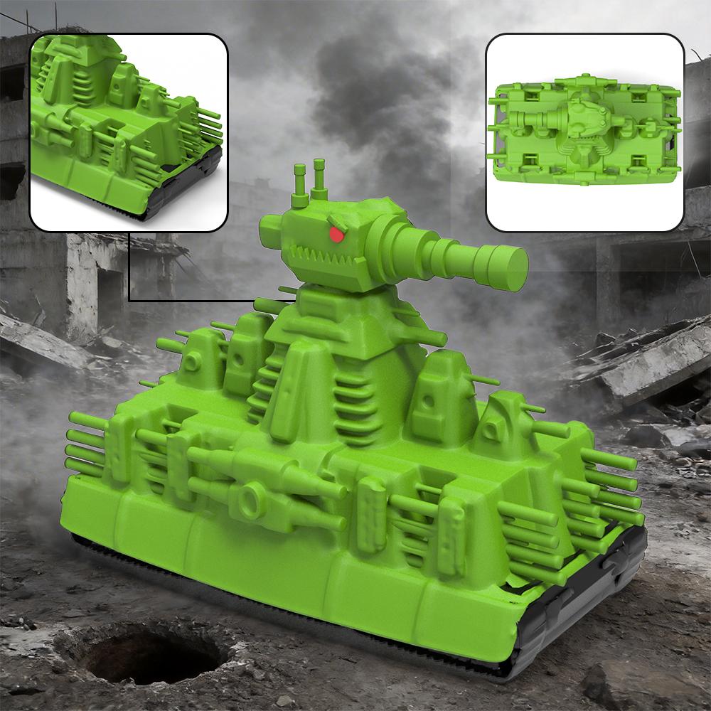 New Military Tank 3D Printed KV44 Carl Monster Tank Model Action Figures for Military Enthusiast Collectors of Model Figures