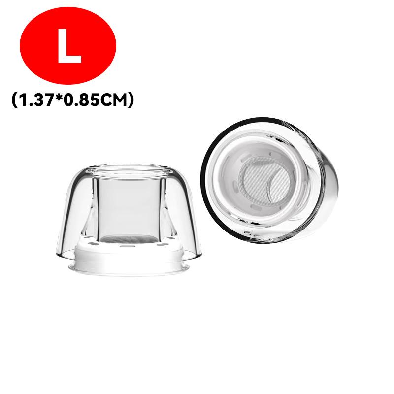 4-1Pairs for AirPods Pro New Transparent Replacement Earplugs Pressure Relief Version Anti-slip Ear Plugs Silicone Ear Tips Case