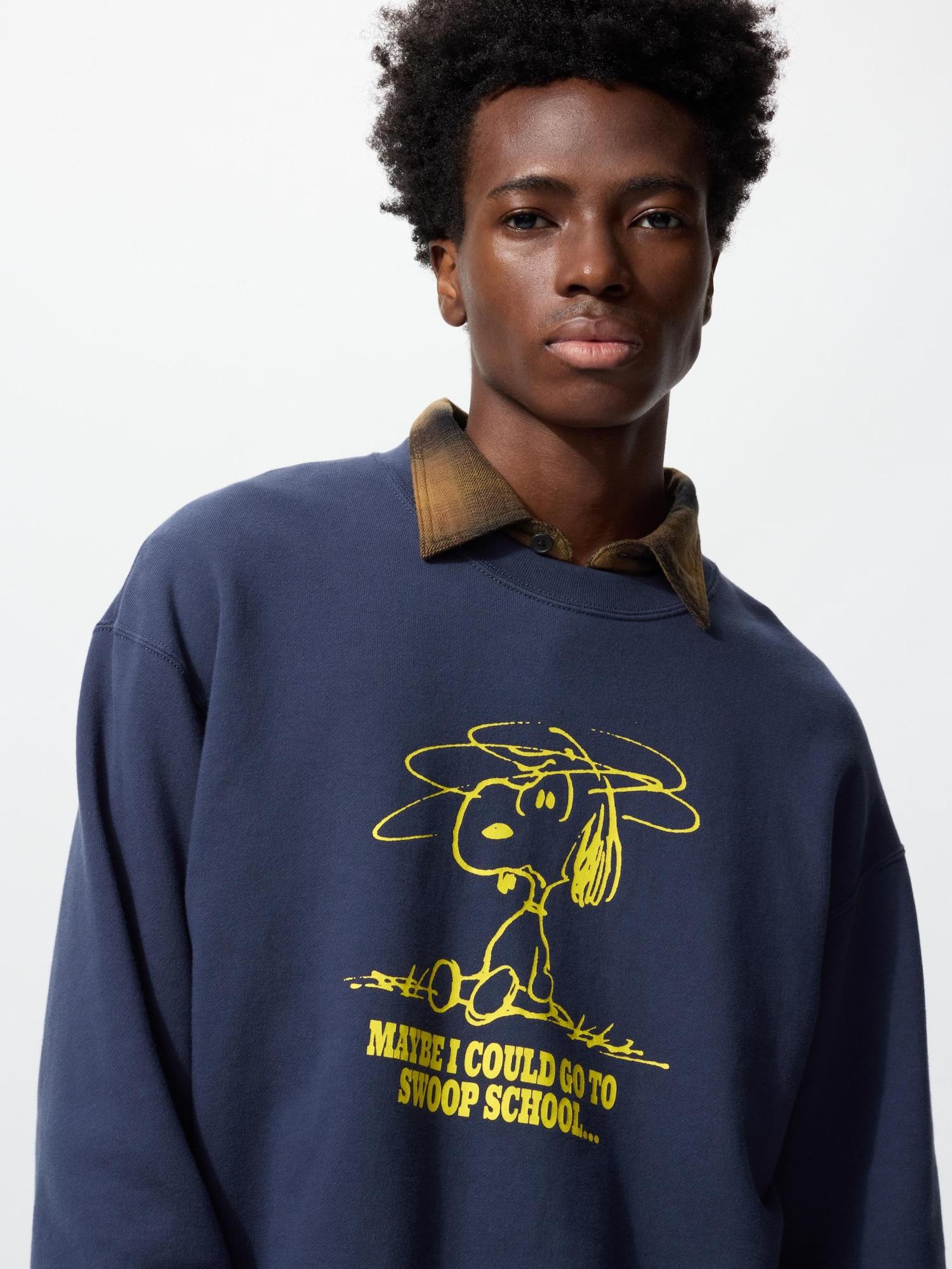 

Свитшот Uniqlo Peanuts D 69 NAVY/UNISEX 4XL