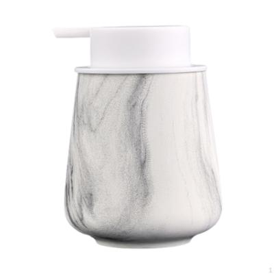 Ceramic Soap Dispenser Lotion Bottle Portable Pump for Bathroom