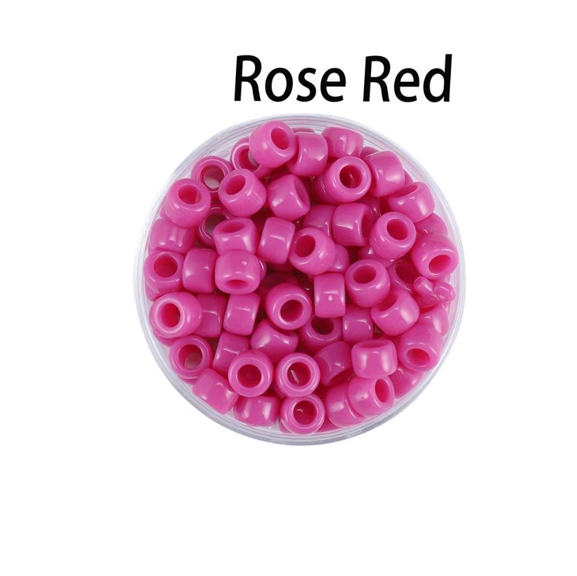 50/100Pcs 8.3mm Candy Color Large Hole Acrylic Beads Spacer Loose Beads for DIY Jewelry Making Findings Accessories Supplies