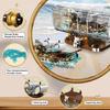 MOULD KING 10067 Ship In A Bottle Building Block The The Flying Dutchman Pirate Ship Model Sailboat Toys Kids Christmas Gifts