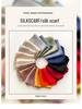 Silk Square Scarf: Solid Color Rolled Edge Headscarf for Women (53cm)