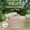 Water Cup, Food Grade Full Silicone Folding Zip Tie, Portable Travel, Outdoor Camping, Stretchable, High Temperature Resistant
