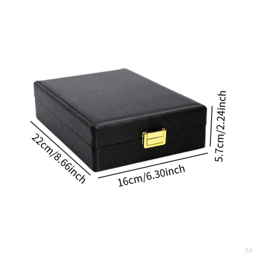 Necklace Pendant Box Jewelry Case Organizer for Birthday Valentine's Day