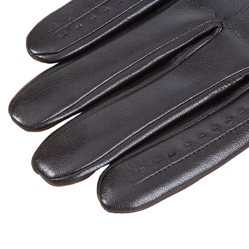 Aisiyalan Men's Premium Soft Leather Wool Gloves