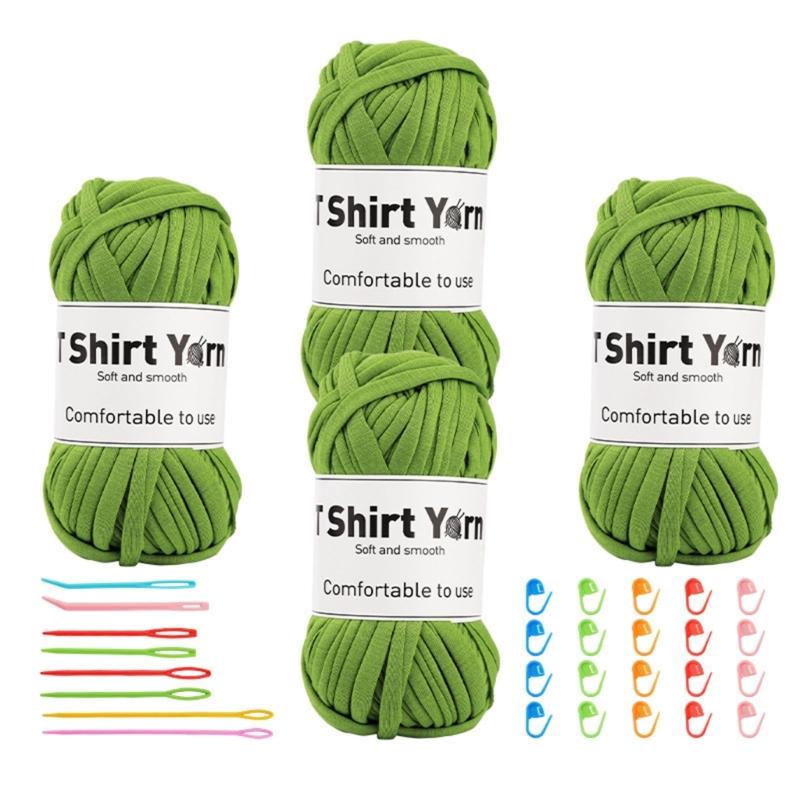 20Pieces Crochet Yarns for Beginner Hobbyist Crafting Carpet Rug Hanging Decoration