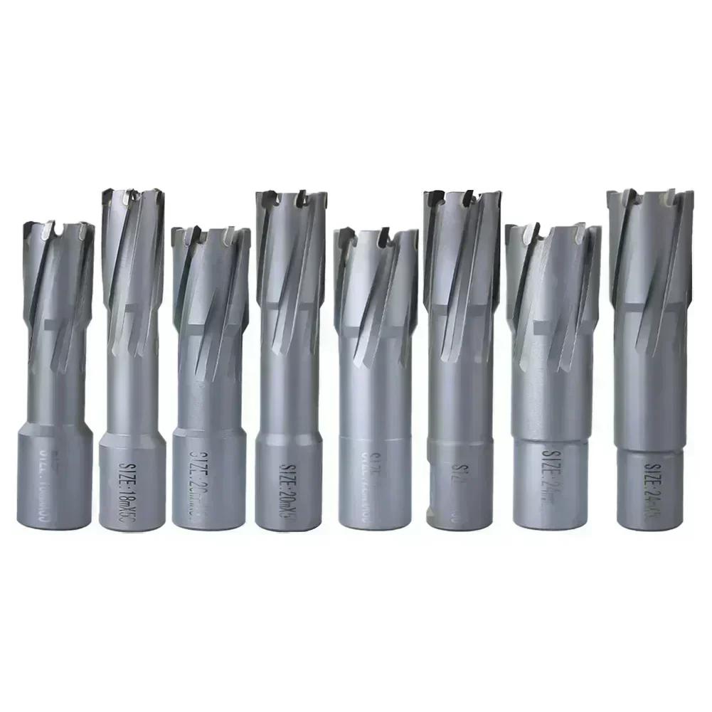 Hollow Drill Bit, Magnetic Drilling And Reaming Drill Bit, Depth 35mm, 50mm Carbide Ring Milling Cutter Power Tool Accessories