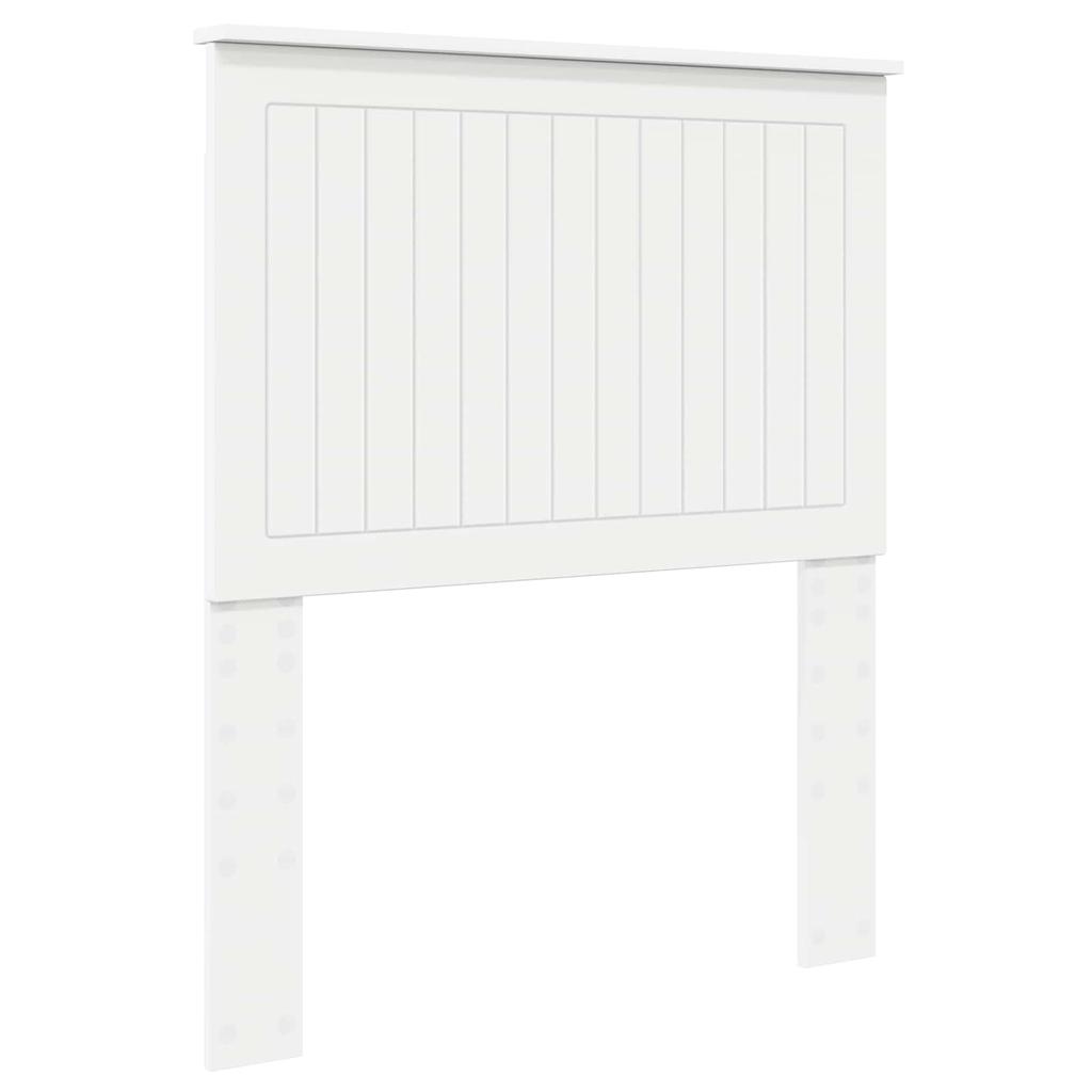 Headboard in White 80 cm Particleboard