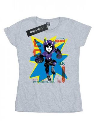 Dámské/Dámské tričko Big Hero 6 Hiro Anime Bavlna