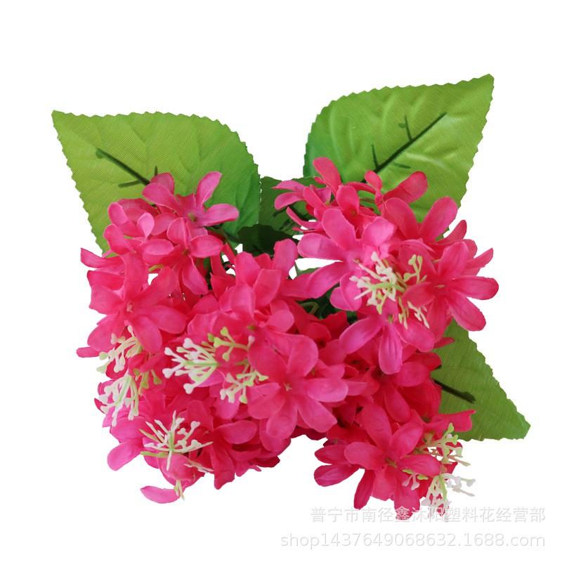 Artificial Hyacinth Delphinium 5-Branch Wedding Aisle Decor Fake Flowers Home Interior Decoration