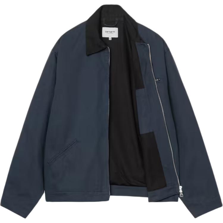 Carhartt WIP SS26 OG Detroit Jacket Loose Fit Zip Comfortable Simple Long Sleeve Jacket Unisex Jacket I036489-3AM-02
