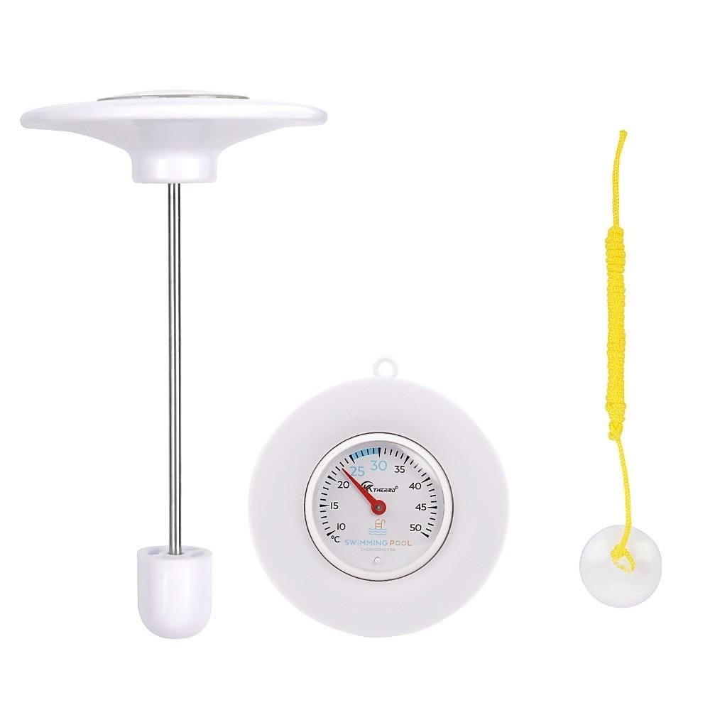 Waterproof Water Thermometer Wireless Digital Thermometer Swimming Pool Thermometer  Outdoor Pool White B style