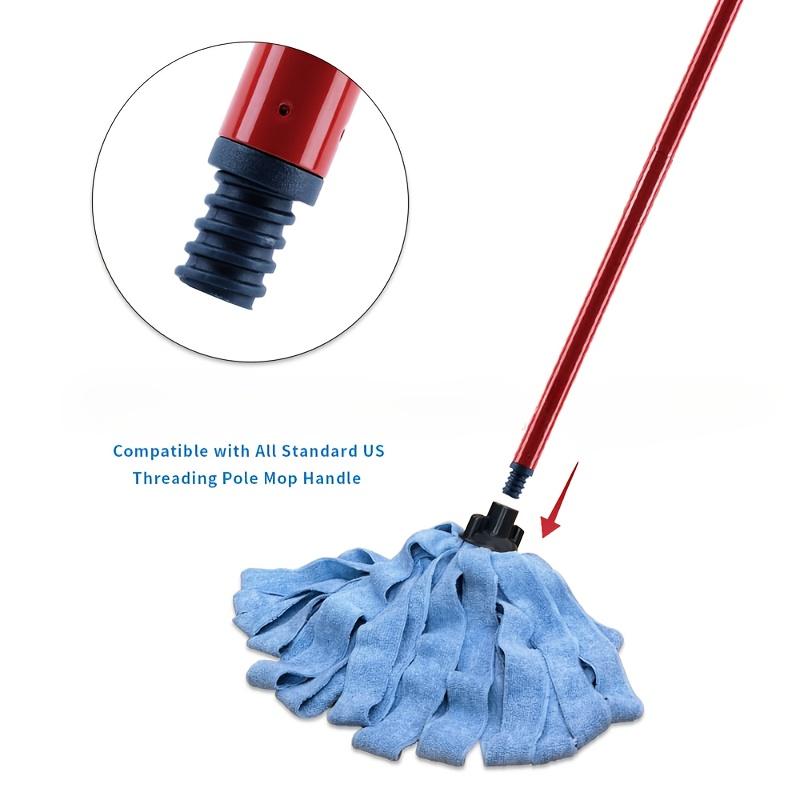 2pcs Microfiber Spin Mop Replacement Heads,Compatible with O Cedar Mops,Easy Wring Refills for Efficient Cleaning, Picks Up Dust, Dirt,Hair,and Grease