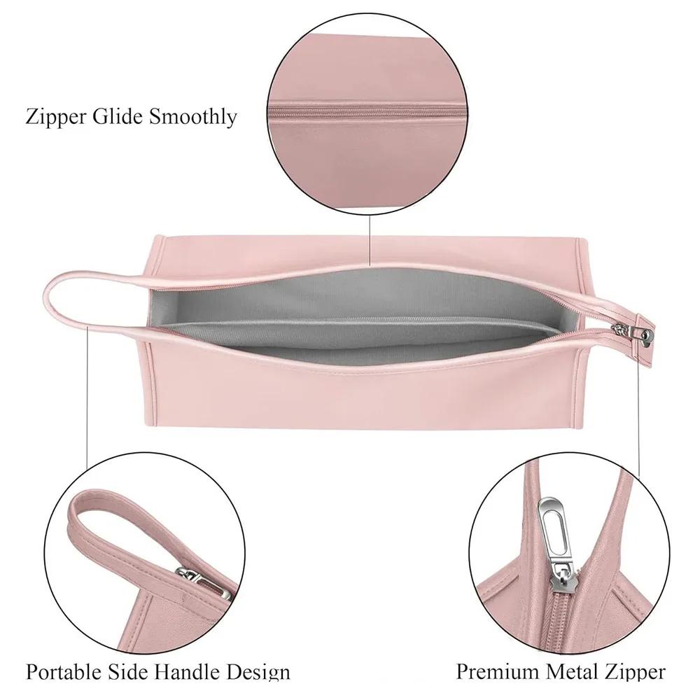 Portable Dyson Hair Dryer Travel Case, Pu Leather Storage Bag Organizer For Supersonic Accessories For Kids Good Gift
