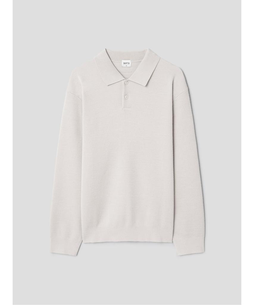 SHIFT.G Polo Neck Sweater Ivory