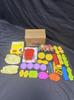 Ensemble de jouets maisonnette en argile pour enfants: Moules à Glace DIY et Kit Créatif Play-Doh