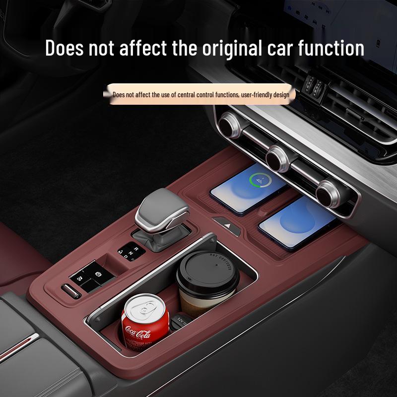 Hongqi HS5 Center Console Protective Mat - Non-slip, Full Coverage, Multi-functional Car Accessory for 25 Models.