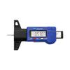 LCD Digital Tire Tread Depth Gauge Tool with Inch & MM Conversion for Motorbike