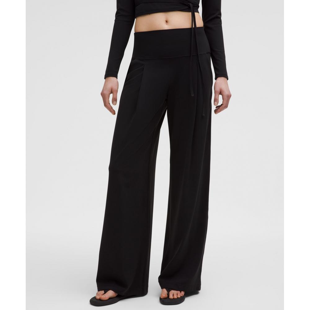 

Брюки-палаццо Lululemon Align, стандартные, черные 14/32