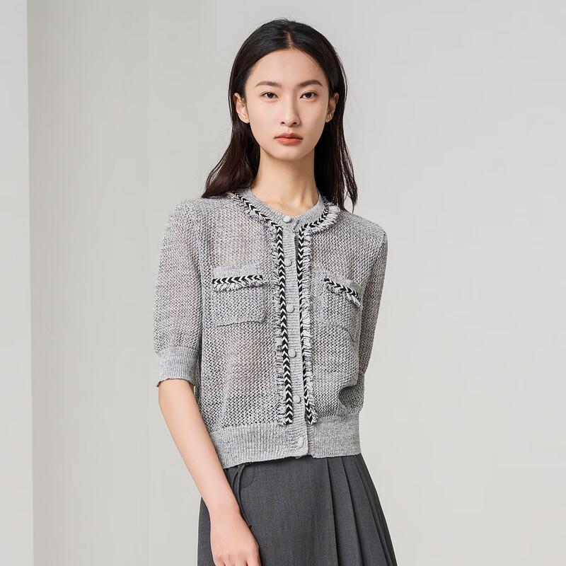 

Iveni Women s AEOD717 Brushed Half-Sleeve Knit Top M