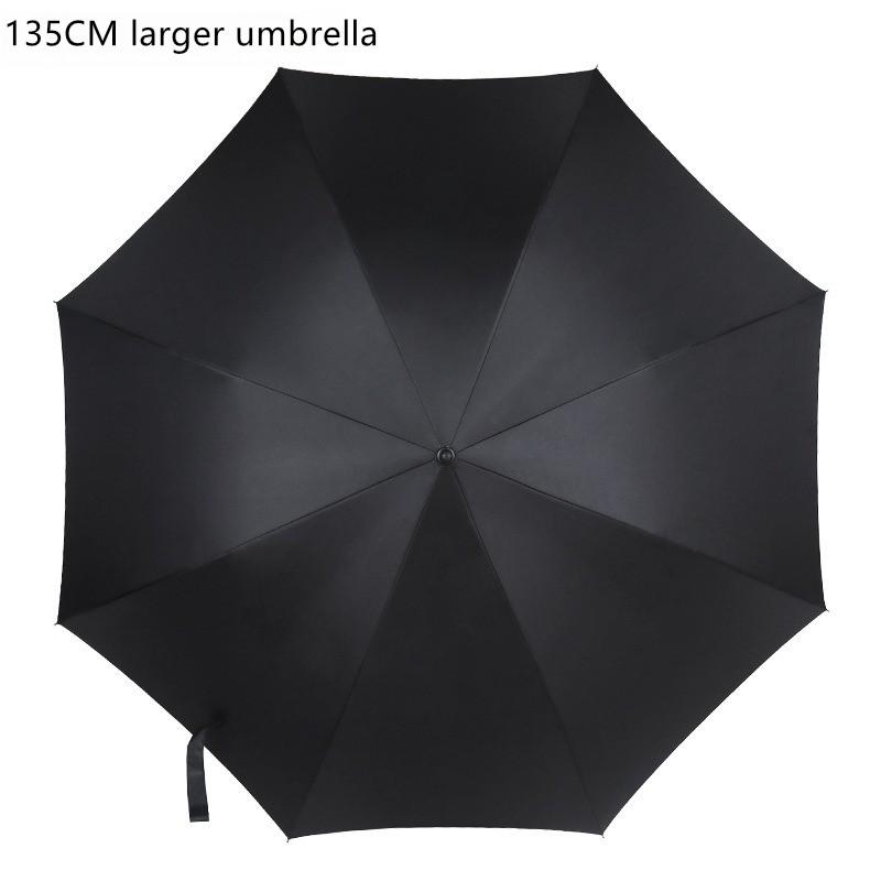 Golf 8 Bone Enlarged Long Handle Straight Pole Sunny and Rainy Dual-purpose Umbrella Customized LOGO Car Business Gift Umbrella