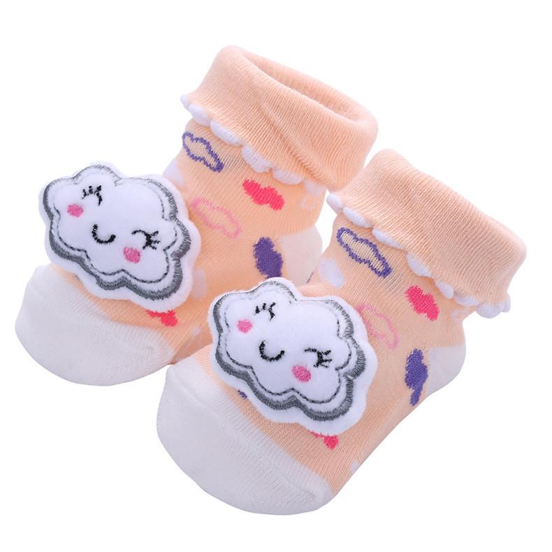 3D Baby Soccer Socks Anti-Slip Cotton Infant Socks Cute Football Pattern Soft Newborn Toddler Socks for Baby