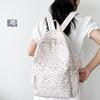 Student School Backpack Floral White School Bags For Teenage Girls Cute Women'S Backpack Book Bag Nylon Rucksack