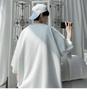 Heavyweight Men's Short-Sleeve T-shirt, Japanese Trendy Loose Fit, Casual Pure Color Three-Quarter Sleeve Tee