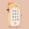 Kids Learning Phone Toy Educational Music Story Bilingual Development with Interactive Light-Up Buttons