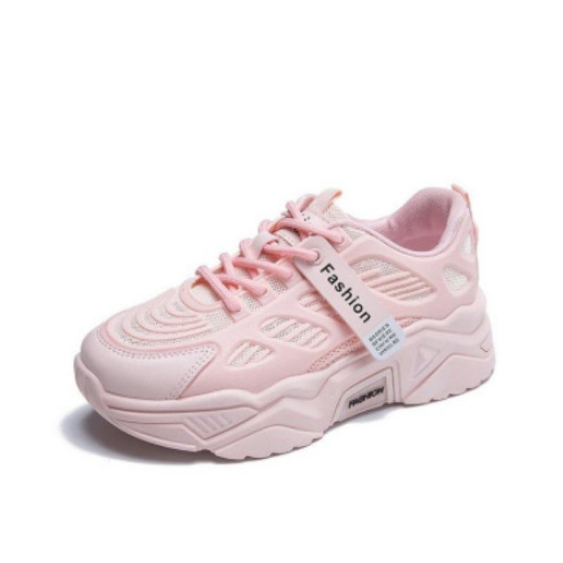 

Shoes women s fashion trend spring new breathable sports shoes women s platform student running women s shoes 35 розовый