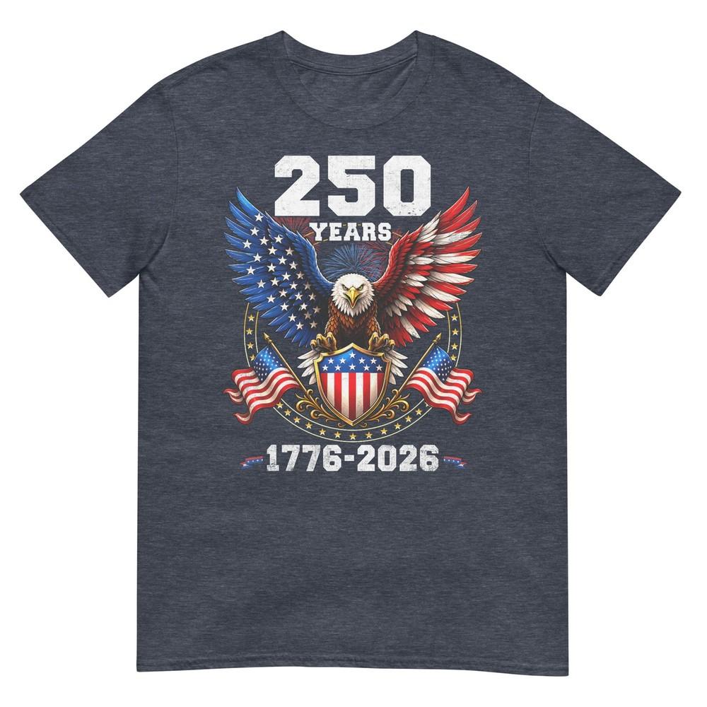 250 Anniversary Usa Patriotic 250 Years American 4th Of July TShirt
