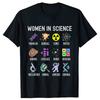 Unisex Women In Science Teacher T Shirts Summer Style Graphic Cotton Streetwear Short Sleeve Tshirt Unisexs Clothing Comfortable