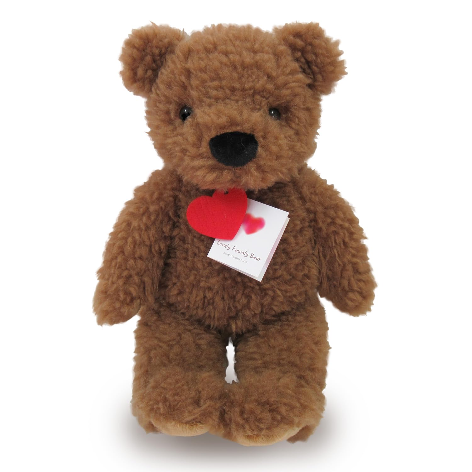 

Shinada Global Lovely Whirly Bear Коричневый плюшевый медведь (M) ЛОФУ-0350Б