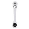 130mm Mini Double Headed Ratchet Wrench Chrome Vanadium Steel 1 4 Inch Drive 72 Tooth Reversible Ratchet Wrench for