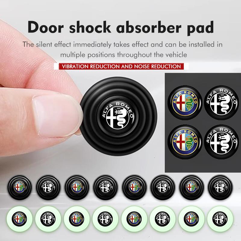 Car Door Anti-shock Pad Buffer Pad Crash Pad Silicone Pads Accessories For Alfa Romeo 159 Giulietta Giulia 147 Mito 156 159 166