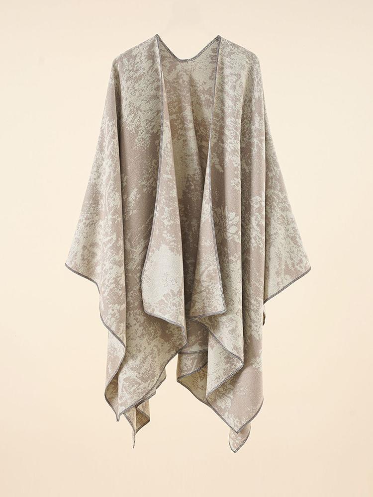 Imitation Cashmere Women Scarf Autumn Winter Floral Warm Femme Wrap Blanket Capa Para Mujer Pashmina Shawls Poncho Echarpe Hiver