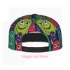 Cartoon Monster Doodle Pattern Baseball Cap, Hip Hop Streetwear Snapback Trucker Hat For Skateboarding Dance Outdoor Sports,