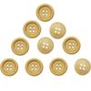 (50Pcs/pack) 2cm 4-Hole Wooden Button Painted Buttons Clothing Accessories DIY Decoration By Hand Holiday Decorations