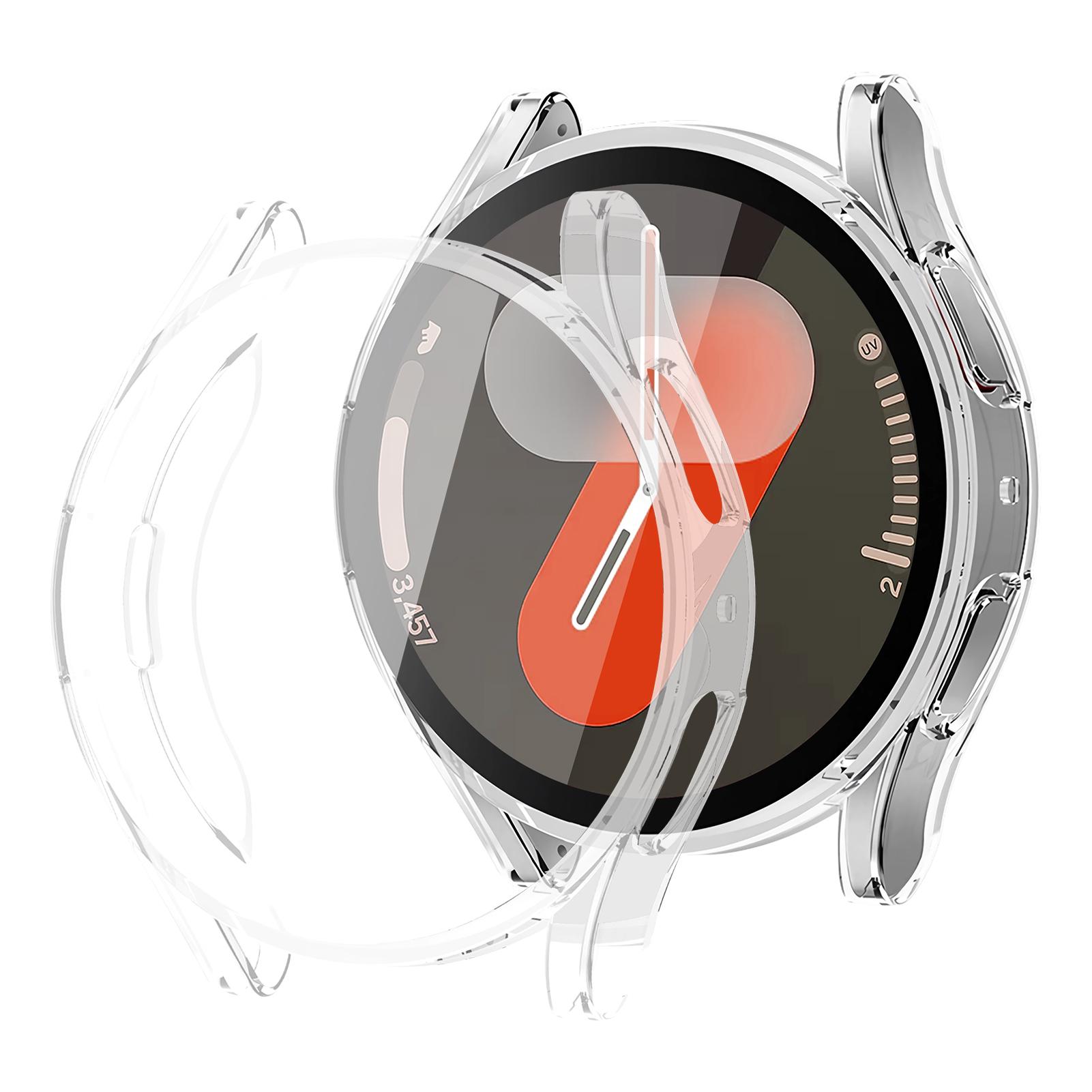 

Cover for Samsung Galaxy watch 7 FE 44mm 40mm Screen protector accessories TPU all-around bumper Shell for Galaxy watch 7 Case Galaxy watch FE 40mm чистий