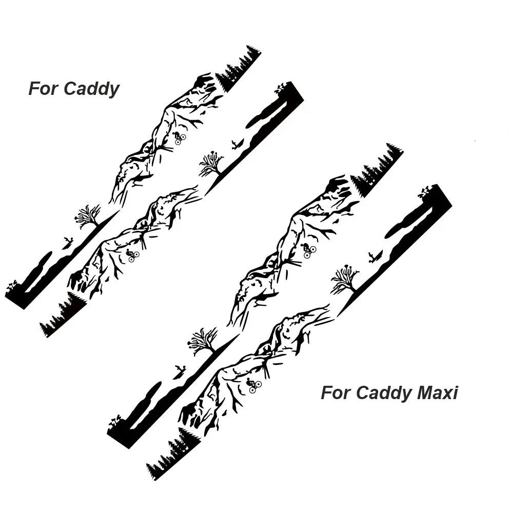 Car Stickers For Volkswagen VW Caddy MK1 MK2 MK3 MK4 4 3 2 Maxi Kombi Vinyl Decals Camper Van Graphics Auto Tuning Accessories