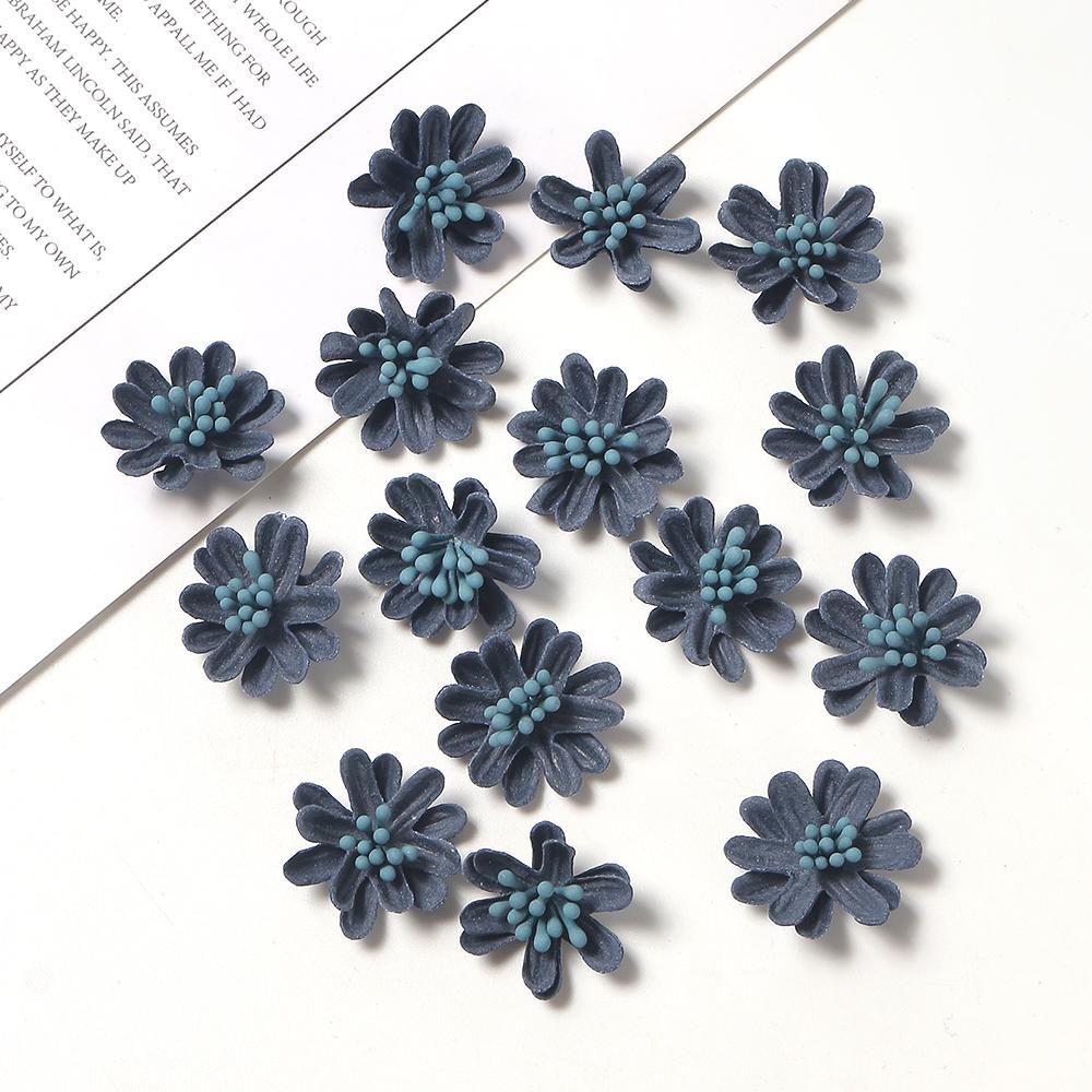 

10/20PCs 2cm Artificial Flowers Heads Silk Fake Flowers for Home Decor Marriage Wedding Decoration DIY Craft Garland Accessories 10pcs