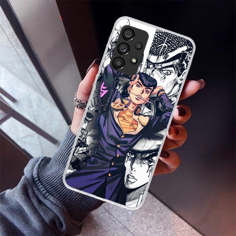 

JoJo Adventure Higashikata Josuke Phone Case For Samsung Galaxy A17 A57 A37 A16 A26 A36 A56 A15 A25 A35 A55 A14 A13 A54 A53 A34 Samsung A35