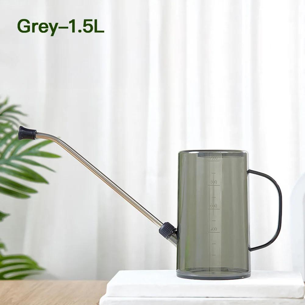 Green Plant Watering Kettle 1L/1.5L Long Nozzle Watering Kettle Household Flower Watering Kettle For Plants And Outdoor Use