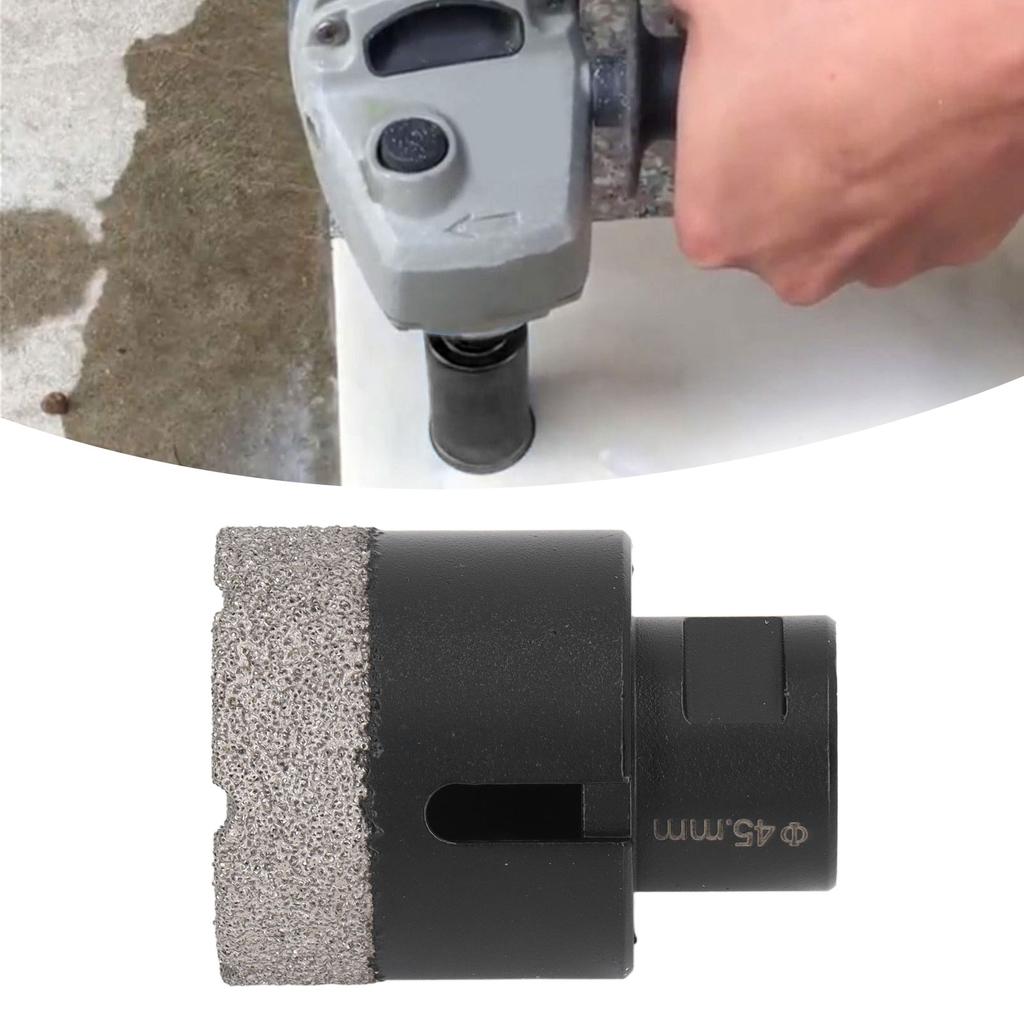   Dry Wet     Hole Saw Bit Robust Fast Stable Vacuum Brazing     Drill Bit