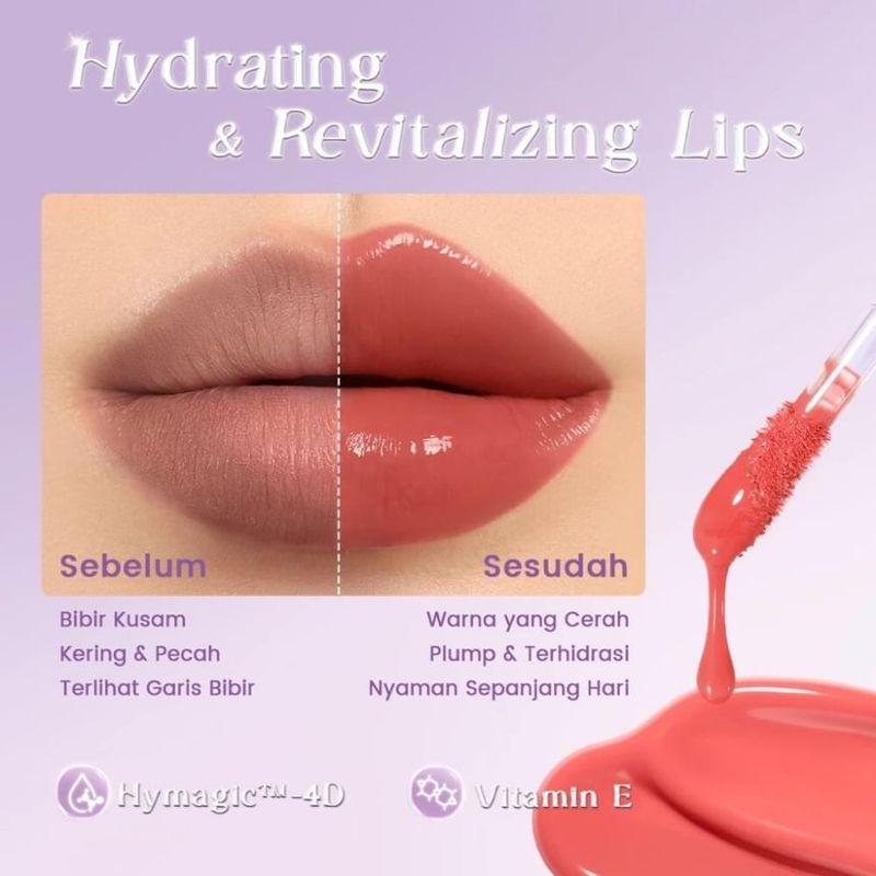 FOCALLURE - Sheen Lock Satin Glow Lip Cream - 2 Colors