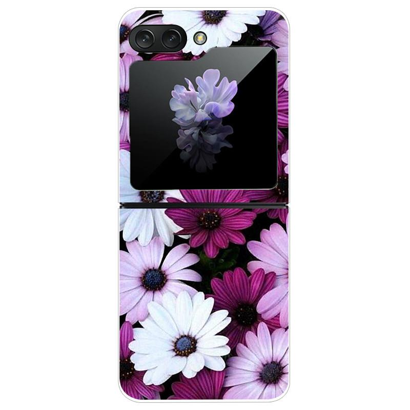 Für Samsung Galaxy Z Flip5 Hülle Harte PC-Handy-Rückabdeckung für Samsung Galaxy Z Flip 5 5G Hüllen 6,7'' ZFlip5 Niedliche Katze Funda Schale