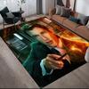 Fantastic Beasts Anti-Slip Floor Mat, Rectangular Carpet for Magical Theme Home Decor